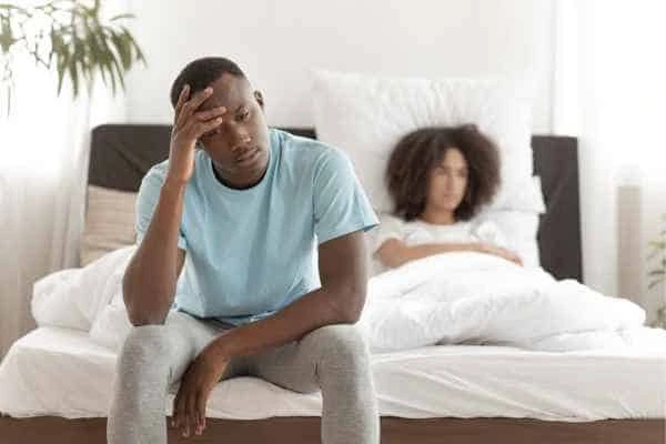 Man upset about ED symptoms Warwick