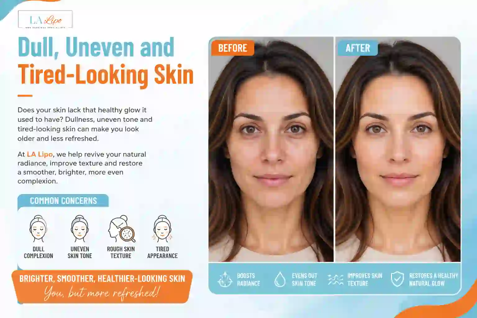 Sign #5: Dull, Uneven and Tired-Looking Skin Warwick