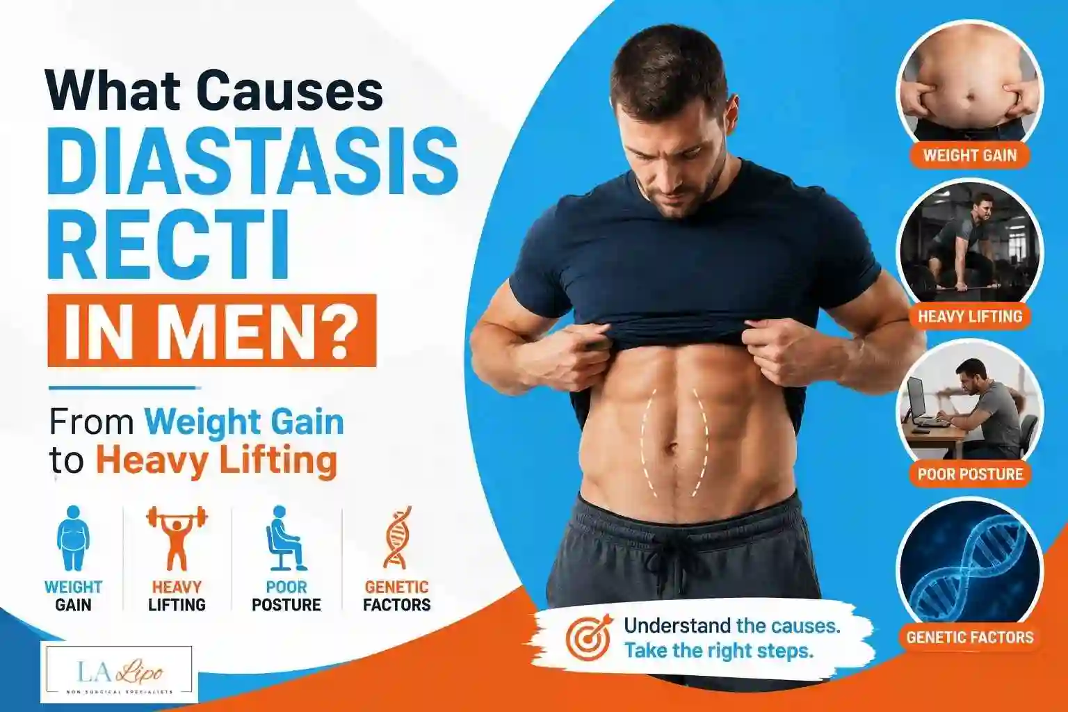 What Causes Diastasis Recti in Men? From Weight Gain to Heavy Lifting Warwick